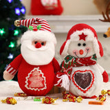 Cwmm1753_Christmas Printed Tote Bag Apple Candy Gift Bag