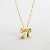 NEW STYLE NICHE VERSATILE BOW NECKLACE FOR WOMEN_CWMM3757