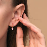 NEW SIMPLE MULTI COLOR LOVE GEOMETRIC EARRINGS_CWAJE1764