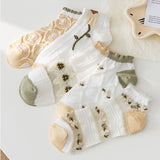 SUMMER THIN LACE INVISIBLE BOAT SOCKS_CWMS0518