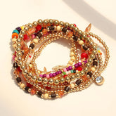 STARFISH BEACH ANKLET SET SUMMER BOHO STYLE_CWMM6342