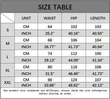 Striped Striped Straight-Leg Casual Trousers