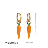 FRESH FRUIT VEGGIE 18K GOLD PLATED EARRINGS_CWAJE5067
