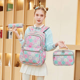 BACKPACKS FOR SCHOOL DONUT 3 PIECE SET GIRLS_CWAB5458