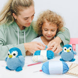 PENGUIN CROCHET DOLL DIY MATERIAL KIT_CWMM1867