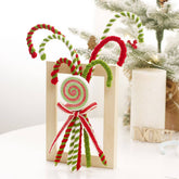 CHRISTMAS CANDY CANE BELL BOUQUET ORNAMENT_CWAJE5290