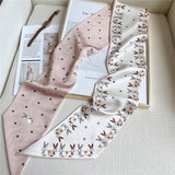 Ribbon Hair Accessories Animal Print Head Scarf_Cwasc1516
