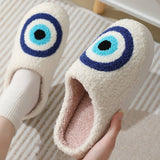 CUTE BLUE EYE INDOOR SLIPPERS FOR FALL WINTER_CWSHS0251