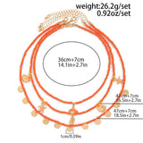 Vintage Tassel Pendant Alloy Multi-Layer Necklace_Cwmm3182