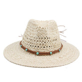 NEW SUNSHADE HAND KNITTED PANAMA HAT_CWAH1194