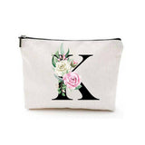 SIMPLE DOUBLE SIDED PRINTED ZIPPER COSMETIC BAG_CWAB2251