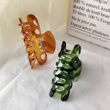 Solid Color Acetate Claw ? High-End Hair Clip_Cwaha07260