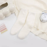Winter Warm Mid-Tube Socks Solid Color Socks_Cwms0970