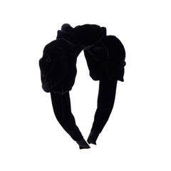 FASHIONABLE MULTI LAYERED FLOWER HEADBAND_CWAHA1787