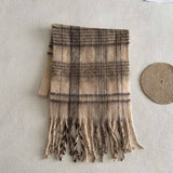 COLORBLOCK PLAID FAUX CASHMERE SCARF FOR WINTER_CWASC2320