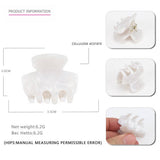 MINI GEOMETRIC ACETATE HAIR CLAW SIMPLE BANG CLIP_CWAHA4429