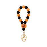 EXAGGERATED LUMINOUS PUMPKIN BRACELET KEYCHAIN_CWMM1212