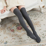 AUTUMN AND WINTER LONG OVER THE KNEE SOCKS_CWMS0846