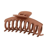 4.3" Matte Ps Plastic Hair Claw Clip, Strong Hold_Cwaha08207