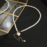 ALL MATCH LUXURY LOVE PEARL PENDANT NECKLACE_CWAJE3851
