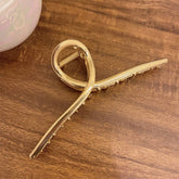 OVERSIZED METAL HAIR CLAW 13 5CM MINIMALIST CLIP_CWAHA2375