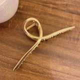 OVERSIZED METAL HAIR CLAW 13 5CM MINIMALIST CLIP_CWAHA2375