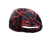 Wide Printed Sports Headband For Yoga Workouts_Cwmm7949