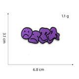NEW PURPLE SERIES EMBROIDERED CLOTH PATCHES_CWMM4047