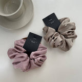 Vintage French Stars Hair Scrunchies_Cwaha1726