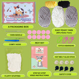HANDMADE CAT DOLL WEAVING MATERIAL PACKAGE_CWMM1868