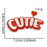 FUNNY TEXT PATCH EMBROIDERED CLOTH PATCH_CWMM4051