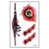 BLOODY SCAR TATTOOS HALLOWEEN PARTY WOUNDS_CWMM8378