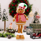 Cwmm10318_Stretch Gingerbread Doll With Chef Hat Decor