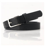 CLASSIC SIMPLE LEOPARD ZEBRA THIN BELTS_CWABE0398