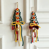COLORFUL WOVEN BELL CHRISTMAS DOOR WALL HANGING_CWMM9739