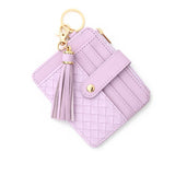 DIY ZIPPER WALLET WITH KEYCHAIN MULTI CARD HOLDER_CWAB4992