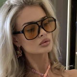 Vintage Double Bridge Aviator Sunglasses_Cwasg0113