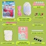 HANDMADE BUNNY DOLL CROCHET MATERIAL PACKAGE_CWMM1864