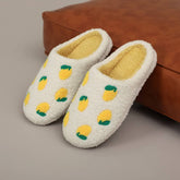 LEMON COTTON SLIPPERS WOMEN WINTER WARM_CWSHF00224