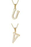 FASHION ALPHABET PENDANT CHARM NECKLACE_CWAJE219