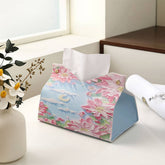 LIGHT LUXURY FOLDING OIL PAINTING STYLE TISSUE BOX_CWMM2251