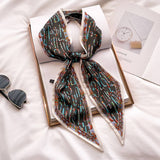 Women¡¯S Long Silk Scarf ? Stylish Neck Accessory_Cwasc03144
