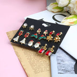 CHRISTMAS ELK EARRING SET EARRING COMBINATION_CWMM2615