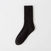NEW SOLID COLOR CASUAL ALL MATCH MID TUBE SOCKS_CWMS1357