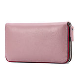 Top Layer Cowhide Casual Long Leather Wallet_Cwab3751