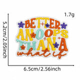 PERSONALIZED COLORFUL ENGLISH EMBROIDERY PATCH_CWMM4029