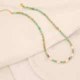 FASHION AND LUXURY PEARL NATURAL STONE NECKLACE_CWAJE0647