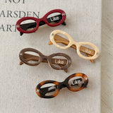 Hollow Sunglasses Acetate Hair Clip Minimalist_Cwaha07768