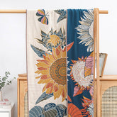 HOUSEHOLD QUICK DRYING SUNFLOWER BATH TOWEL_CWMM1615