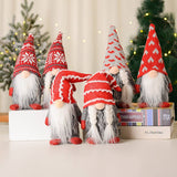 CHRISTMAS FOREST OLD MAN DOLL WINDOW DISPLAY_CWMM2922